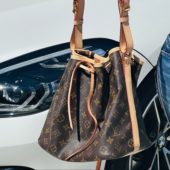 Authentic LV Monogram Canvas Noe- Stunning New Vachetta - Picture 4 of 17